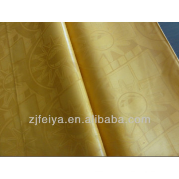 Золотой Shadda дамасской Гвинея brocade супер Базен riche 100%хлопок Нигерии ткани одежды